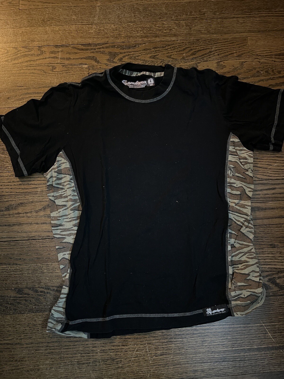 Vintage Sandana Paintball Mens T Shirt Large Snakestripe