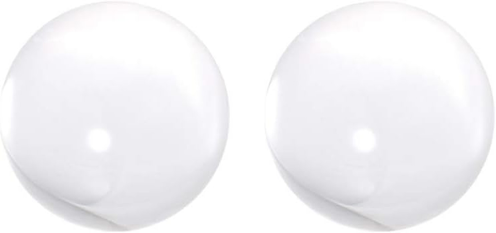 Clear Acrylic Contact Juggling Ball Practice Juggling Ball for Beginners and Sin