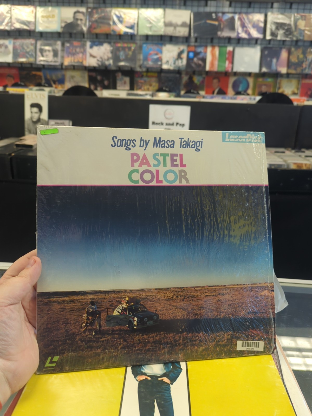 Music LaserDisc Pastel Color Songs By Masa Takagi Motorcross Funky shrink Clean