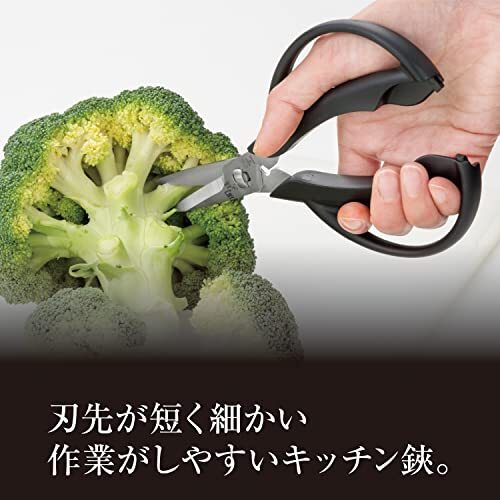 Kai KAI Kitchen Scissors Seki Magoroku Disassembled Short Kitchen Tools JAPAN