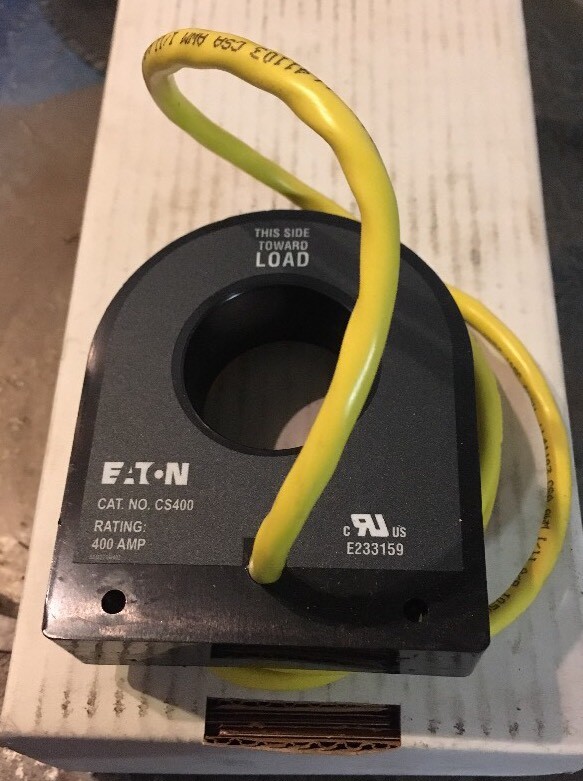 Eaton CS400 400 Amp Current Sensor for Power Xpert Multipoint Energy Meter