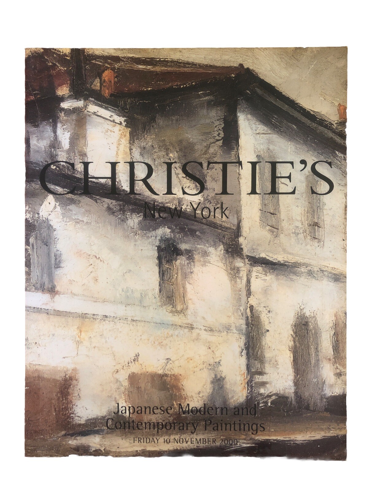 Christie’s Japanese Modern & Contemporary Paintings Nov 10, 2000 Auction Catalog