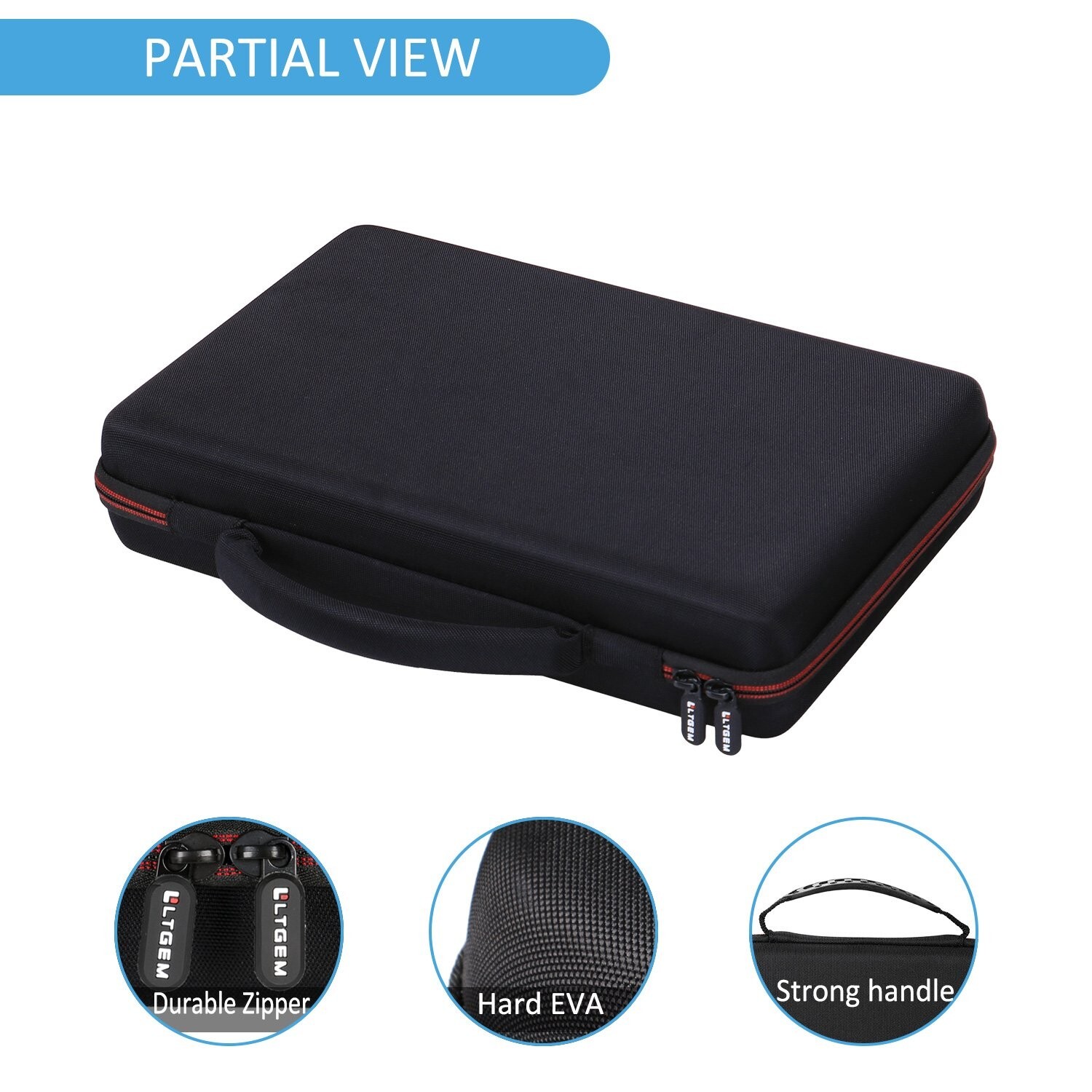 LTGEM EVA Hard Case for Novation Launchkey Mini 25-Note USB Keyboard MK2 Cont...
