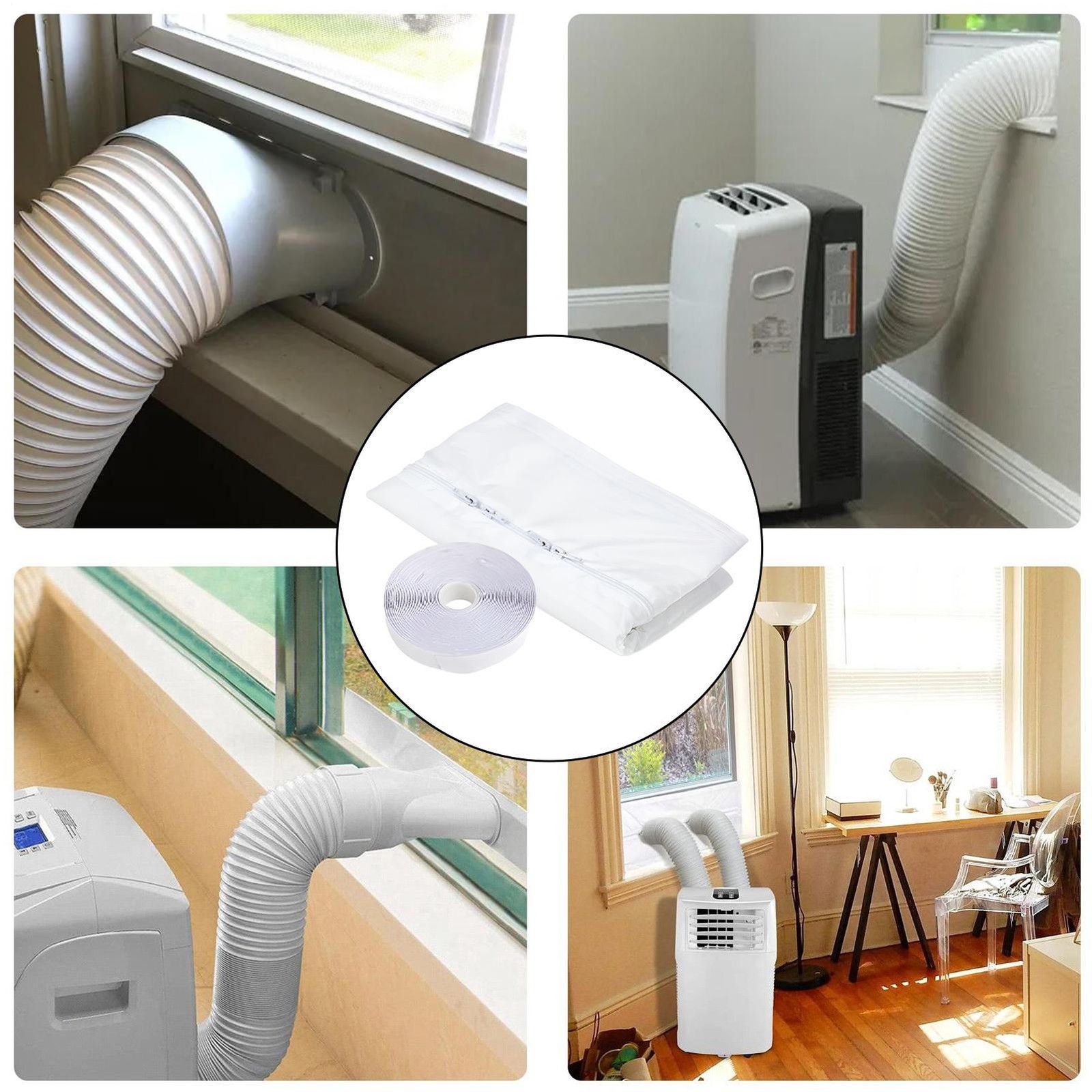 Portable Air Conditioner Window Sealing Kit Sealing Effect Window Vent Reliable