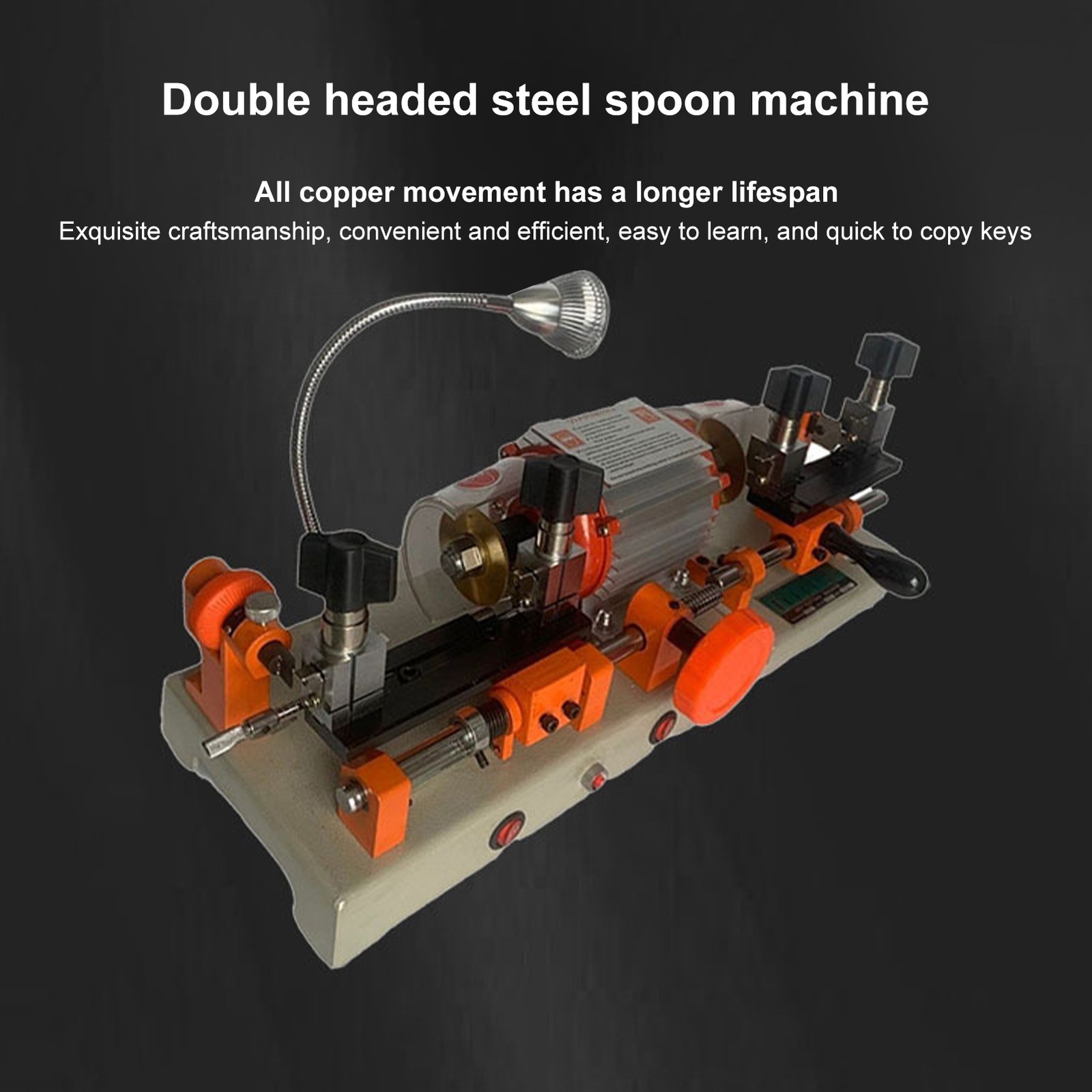 Two-sided Key Cutting duplicating Machine Cutter Car Key Copier Locksmith Tools