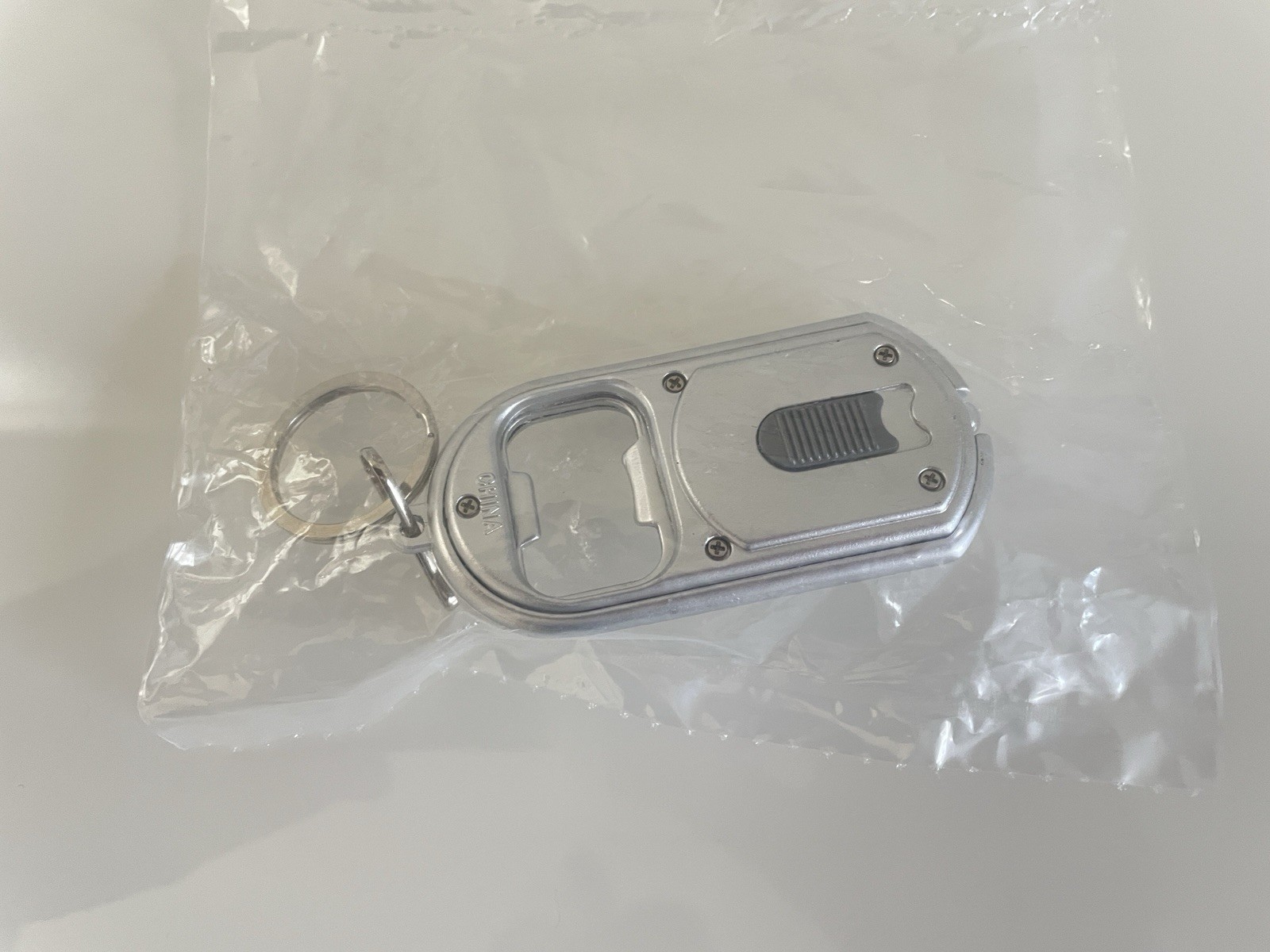 “When You Stand Out” Flashlight Keychain Pocket MultiTool Mini Bottle Opener EDC