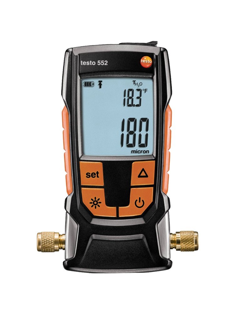 For Testo 552 -1 Digital Vacuum Micron Gauge Stand Alone + BLUETOOTH NEW VERSION