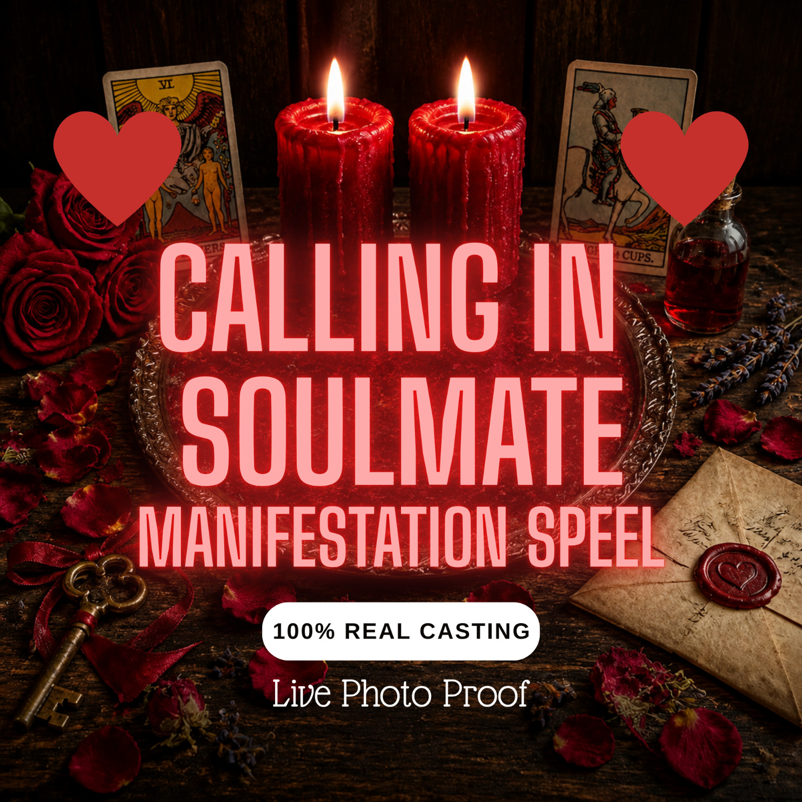 Soulmate Love Spell, Same Day | True Love Attraction Twin Flame Rituali Magic