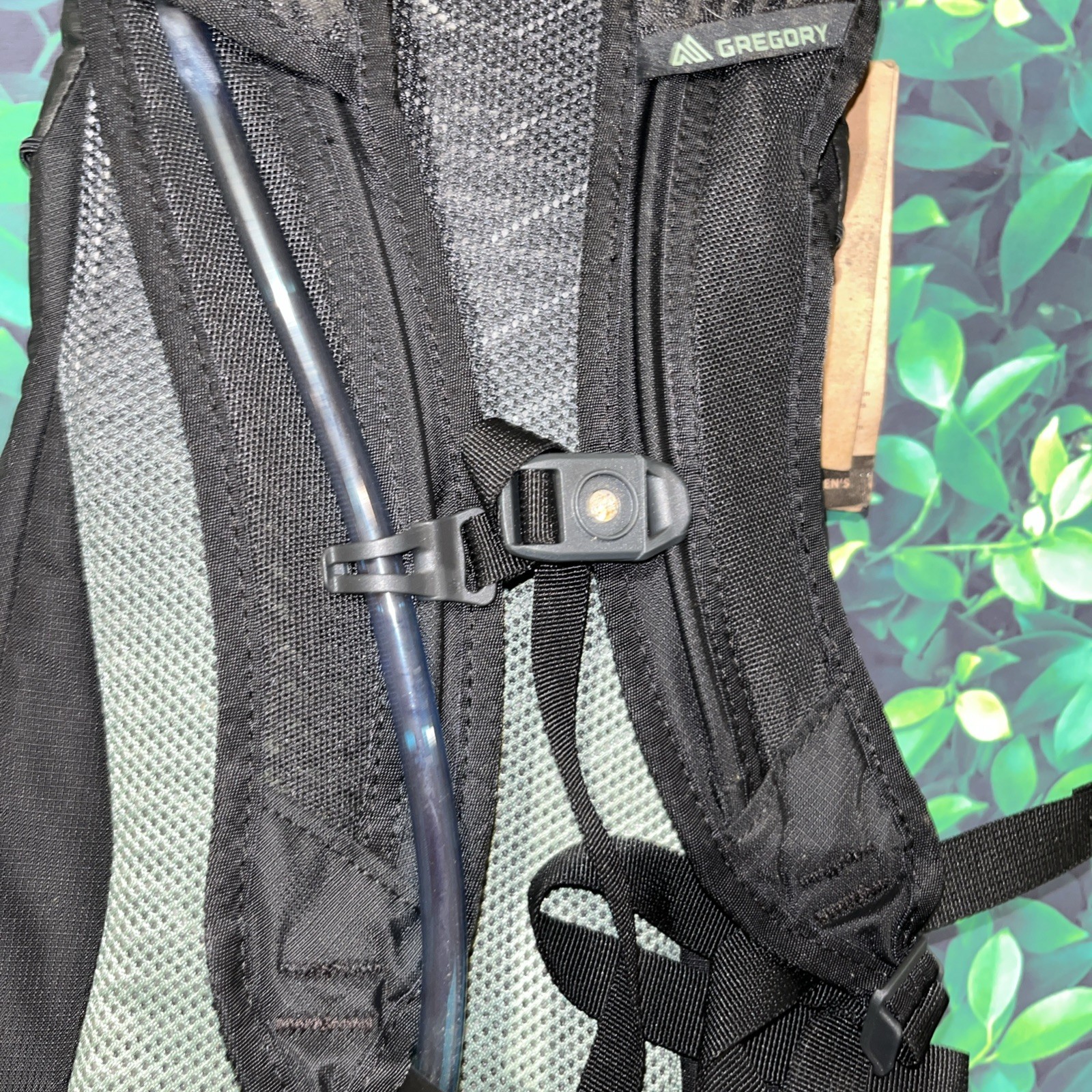 Gregory Black Pace 3 H2O Pack With defects