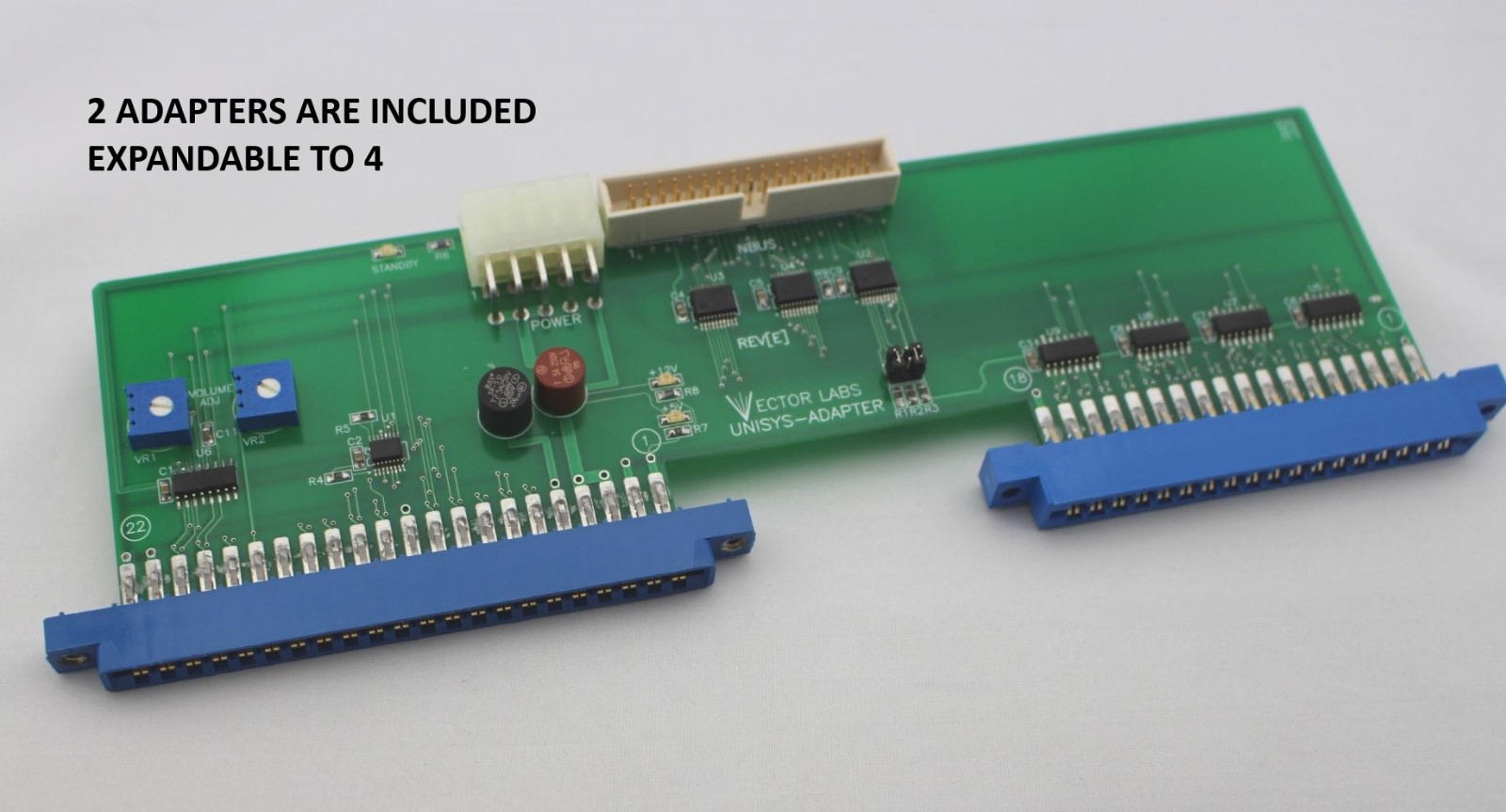 NINTENDO VS 4 IN 1 GAME PCB SWITCHER (RUN MULTIPLE PCBS IN 1 CABINET)