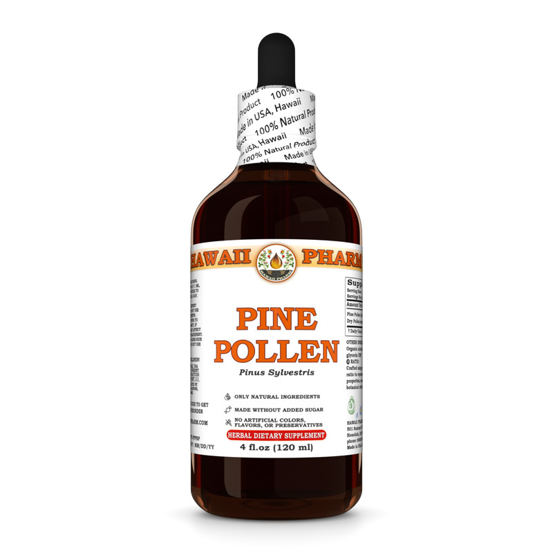 Pine Pollen (pinus Sylvestris) Dried Pollen Liquid Herbal Extract
