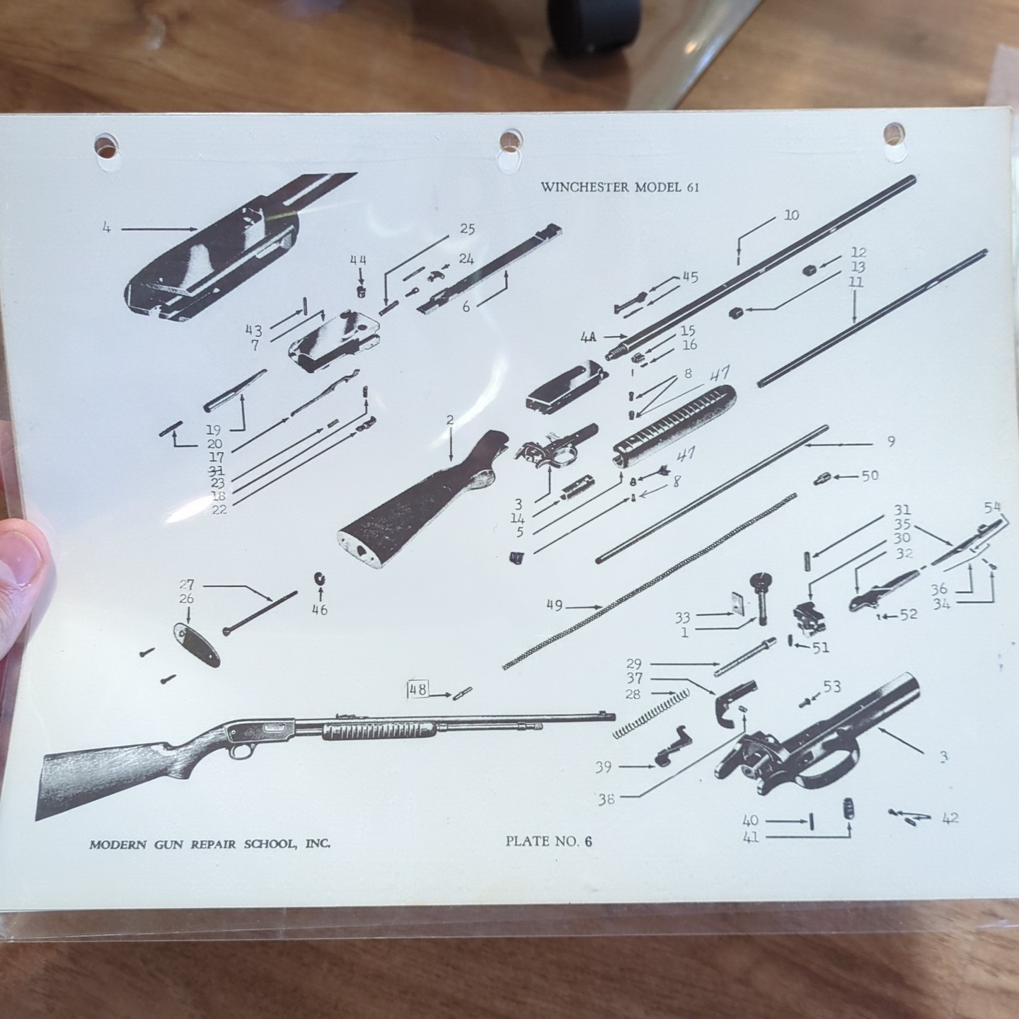 Vintage Modern Gun Repair School Course Lesson 5 Winchester Model 61 Hammerless