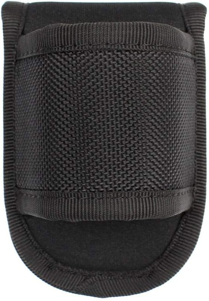 Open Top Compact Light Pouch for Duty Belt, D Cell Compact Flashlight Holder
