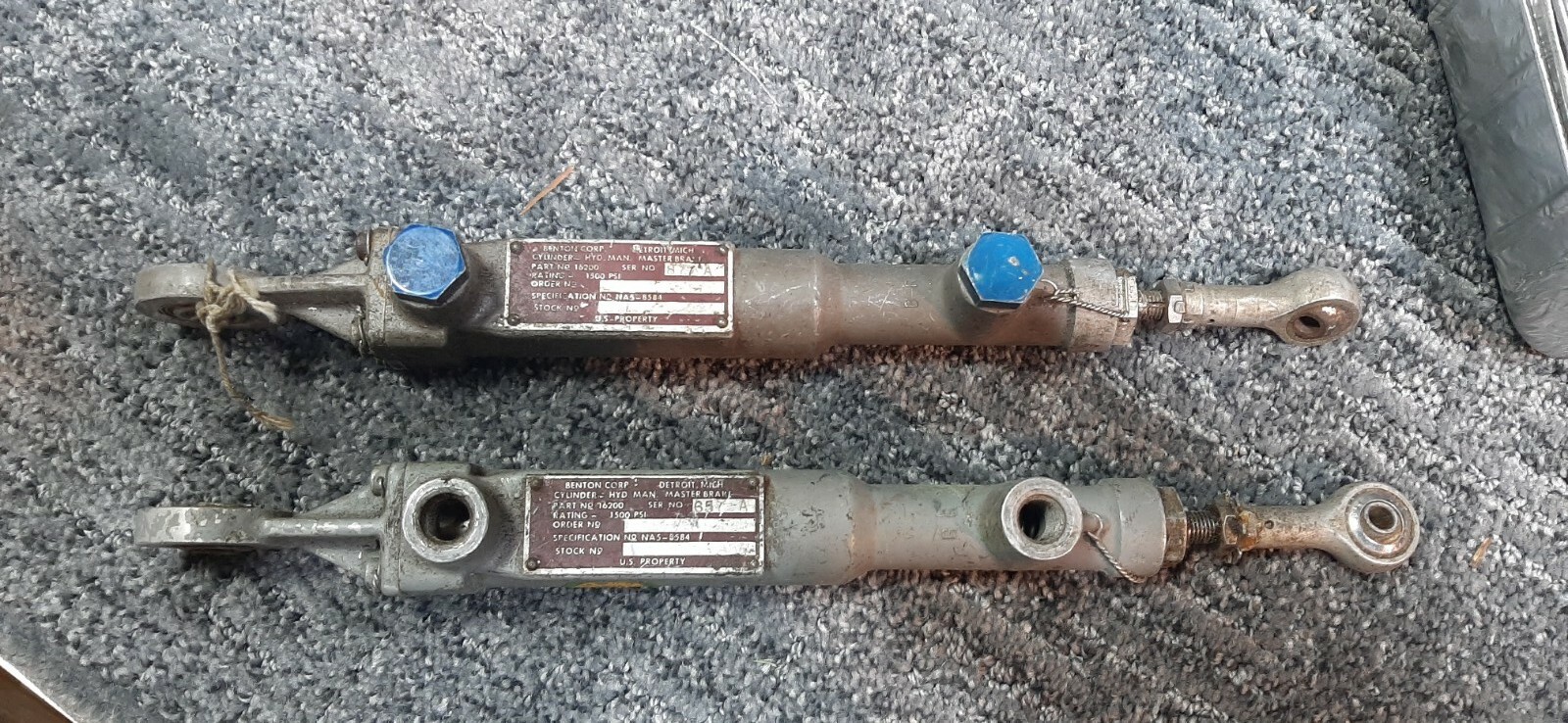 Benton Corp. Cylinder Hydraulic Man Master Brake P/N 16200