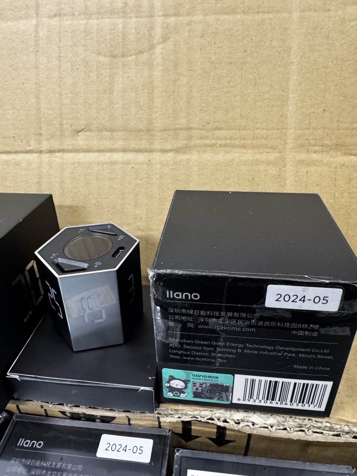 Ticktime Pomodoro Timer Cube, Hexagon Productivity Timer, Pause & Resume, Llano