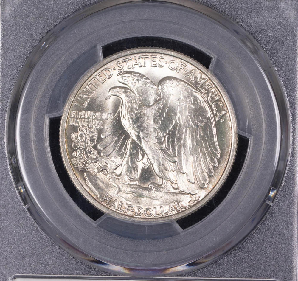 1937 P Half Dollars Liberty Walking PCGS MS-65