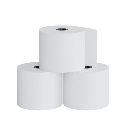 Upgrade Office Supply Adding Machine Calculator Rolls, 2-1/4 x 150 ft, 3 Pack