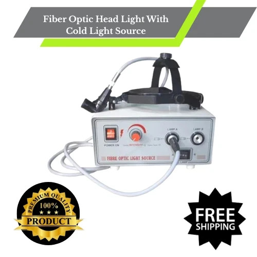 Fiber Optic Head Light With Cold Light Source