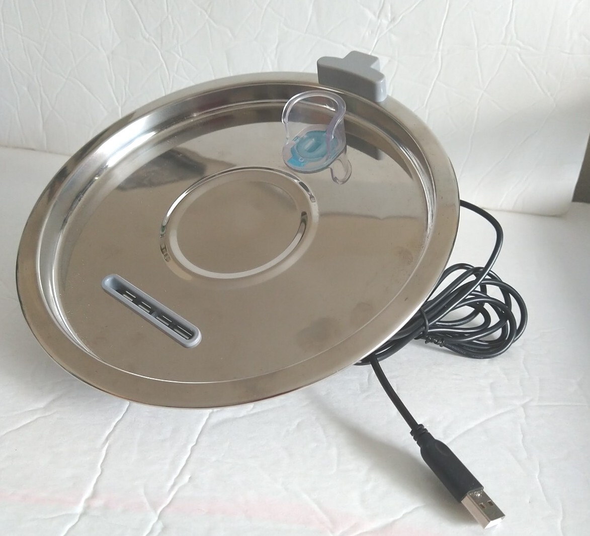 Fountain Pet Automatic Water Dish with Ultra Quiet Water Pump only no pot