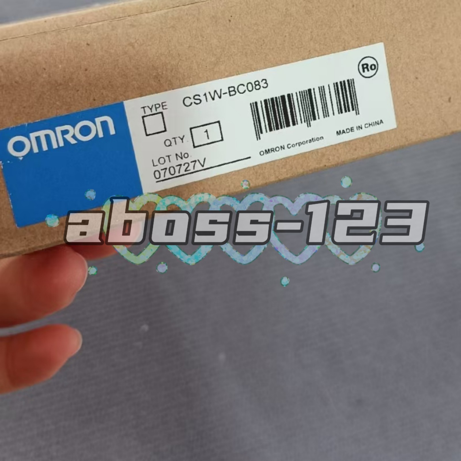 OMRON CS1W-BC083 PLC Module CS1WBC083#1pcs New In Box