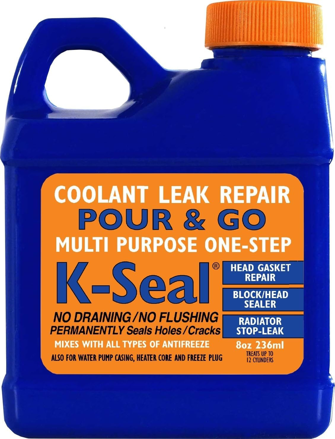 ST5501 Multi-Purpose One Step Permanent Coolant Leak Repair, 8Oz, Pour and Go, M