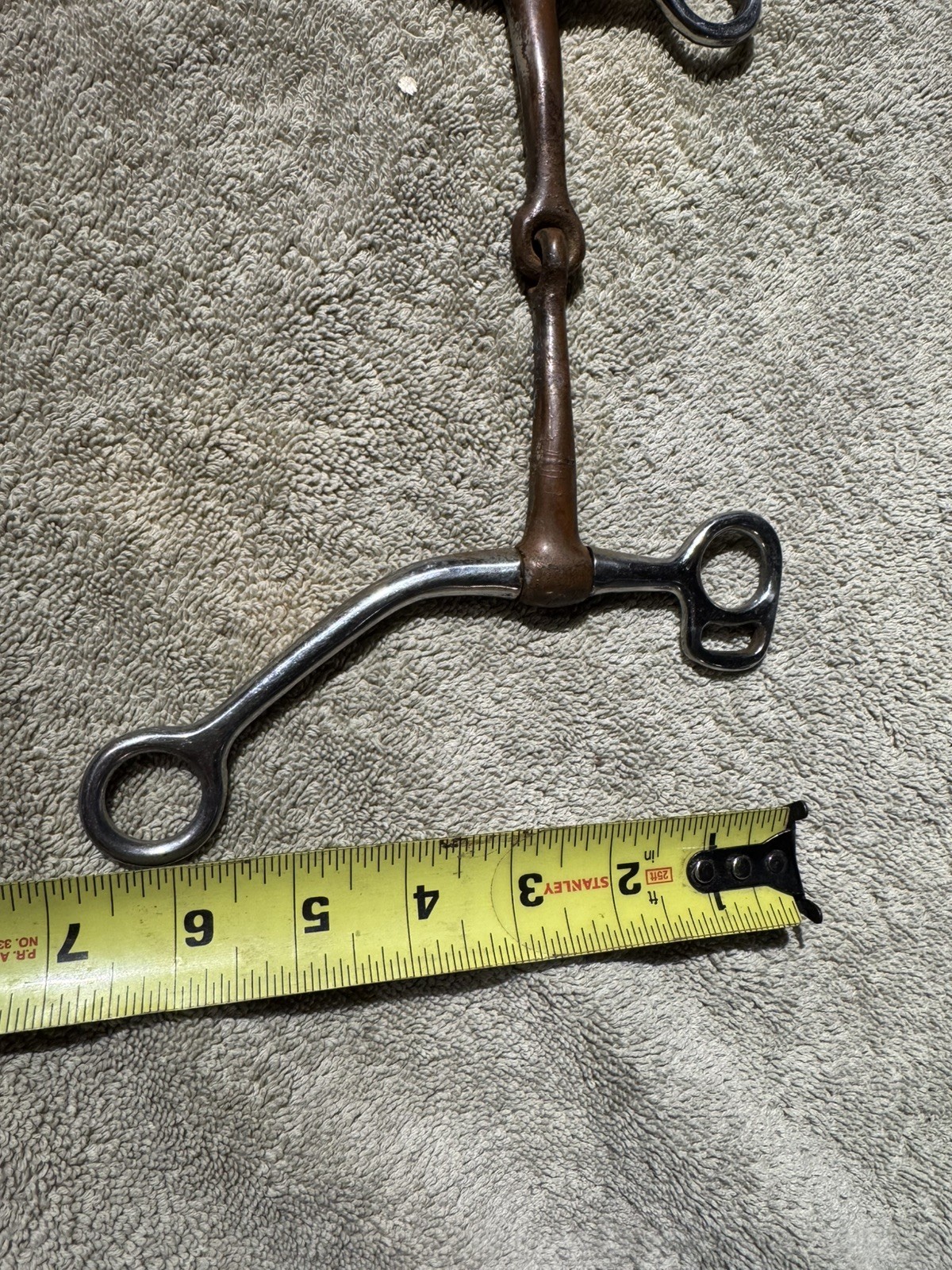 Copper Mouth Tom Thumb Snaffle Bit for Training and Encourages Softness