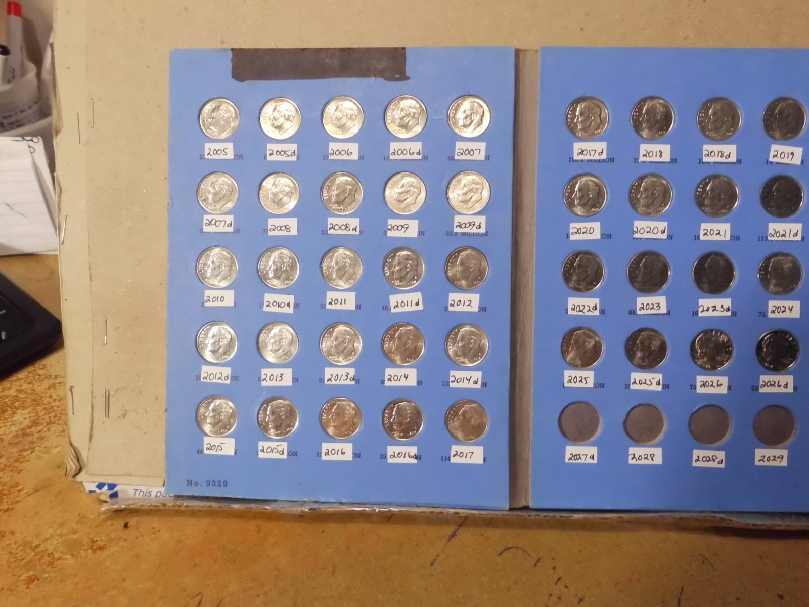 2005 - 2026 P&D ROOSEVELT DIME COLLECTION #BRT417