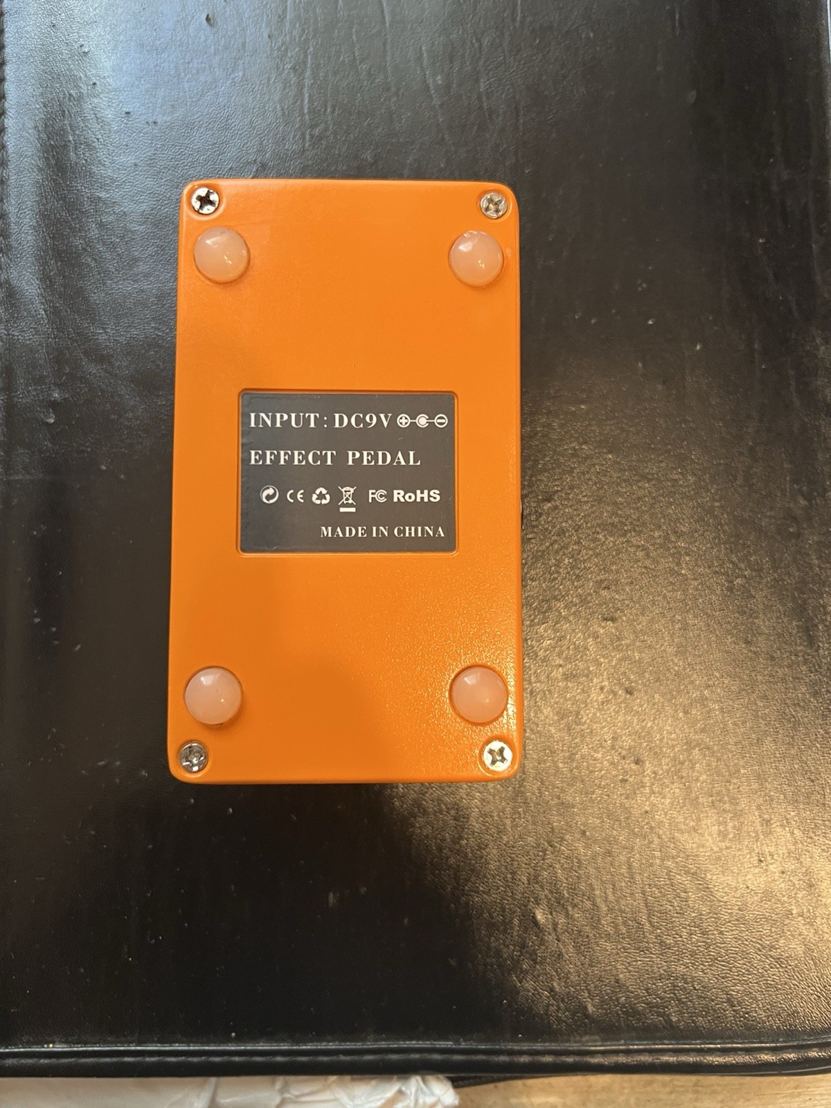 The Big Orange Guitar Effects Pedal
