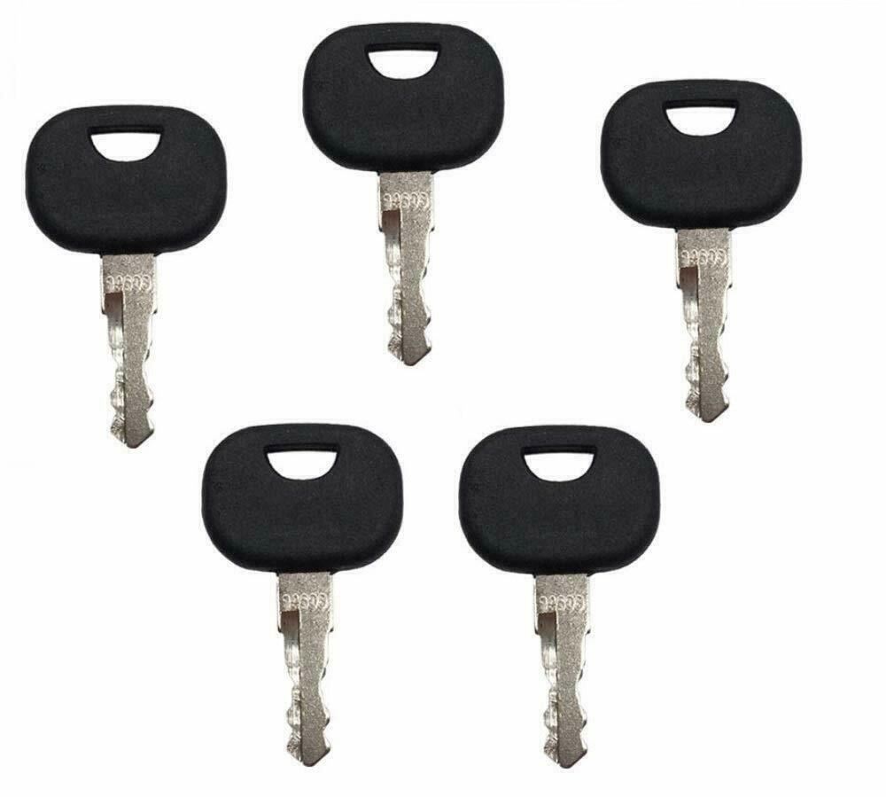 5 Ignition Keys For WACKER NEUSON EXCAVATOR Gehl JLG JCB LINDE CLASS SKYTRAK HAM