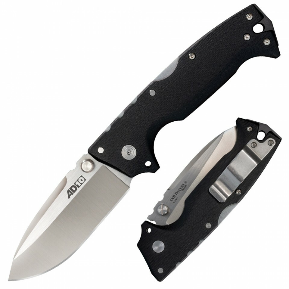 Cold Steel AD-10 Folder 3.5" S35VN Blade, G-10 Handles 28DD