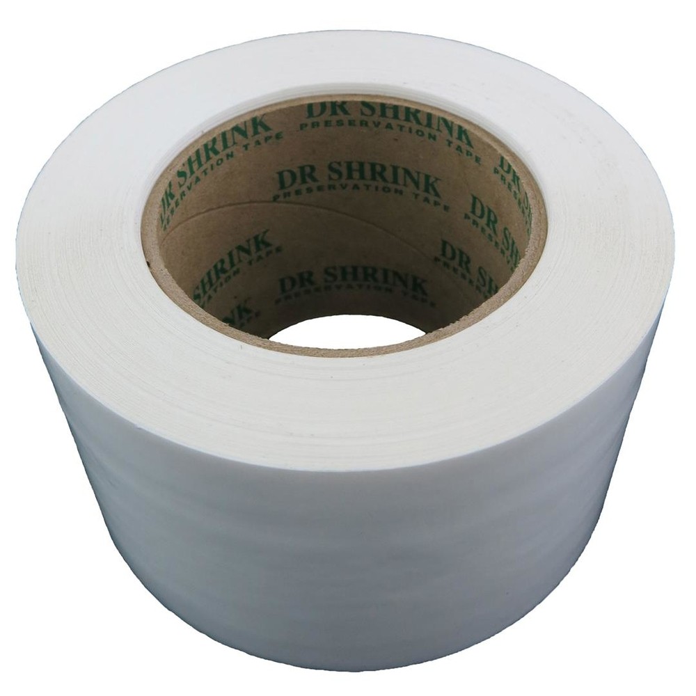 DR.SHRINK DS-713W 3' X 108' Preservation Tape White