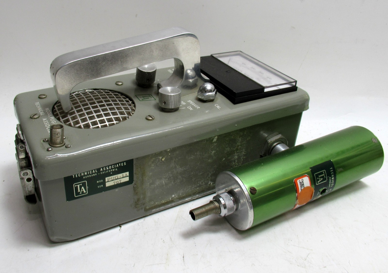 Technical Associates PUG-1 Geiger Counter Radiation Prospecting P-8 Detector
