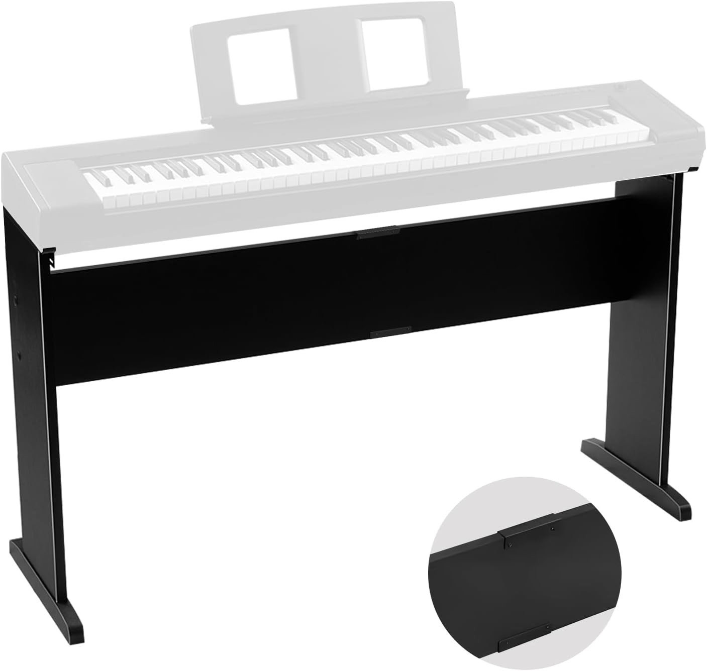 Aodsk Universal Adjustable Wooden Stand for Digital Pianos  2875F
