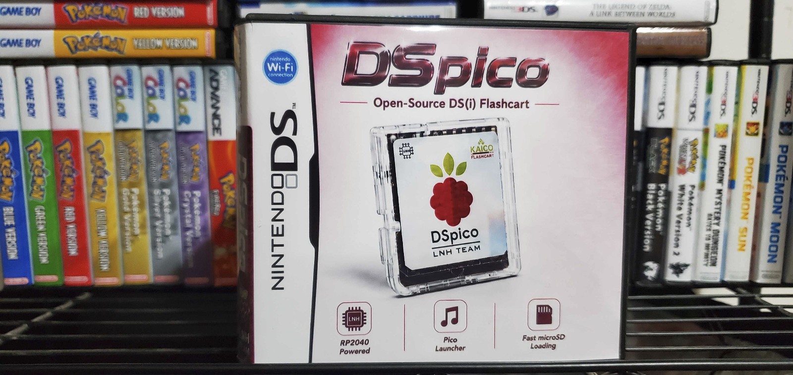 DS pico LNH team custom cover and case
