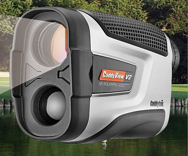 Caddytek Golf Laser Rangefinder with Pin Seeking and Slope CaddyView V2