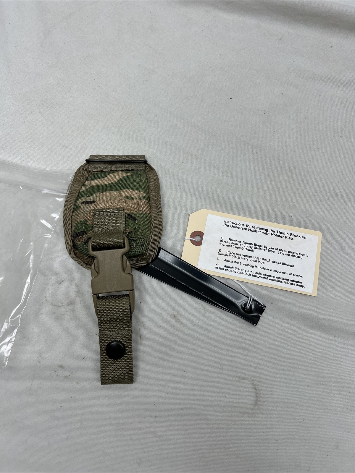 LONDON BRIDGE TRADING PISTOL HOLSTER THUMB BREAK FLAP KIT LBT-6099H Multicam