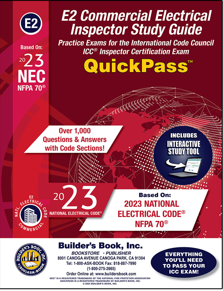 E2 Commercial Electrical Inspector QuickPass Study Guide Based On 2023 NFPA 70