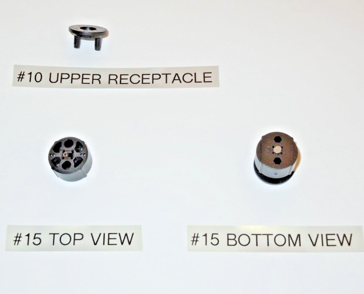 New AA Mini Maglite Switch with Reflector, Lens and 4 pcs O-ring Set