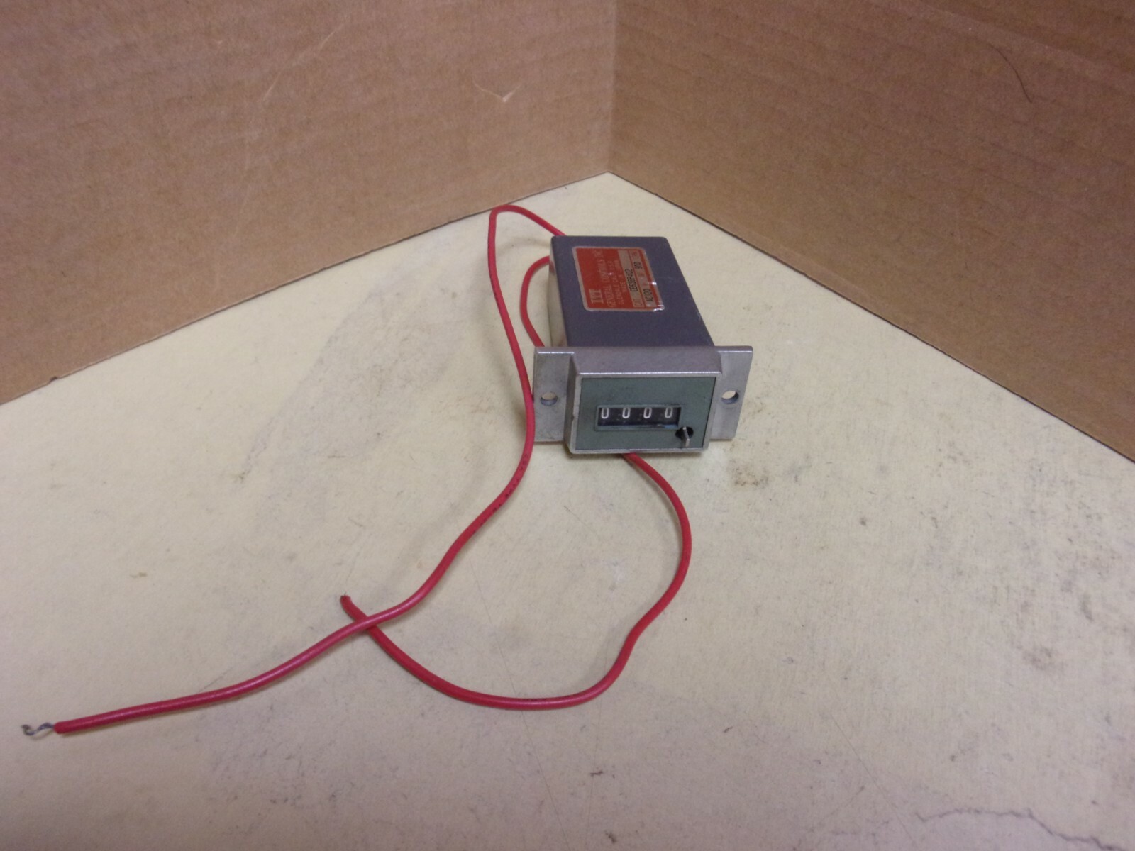 ITT General Controls Inc. CE63BP402 Counter , used