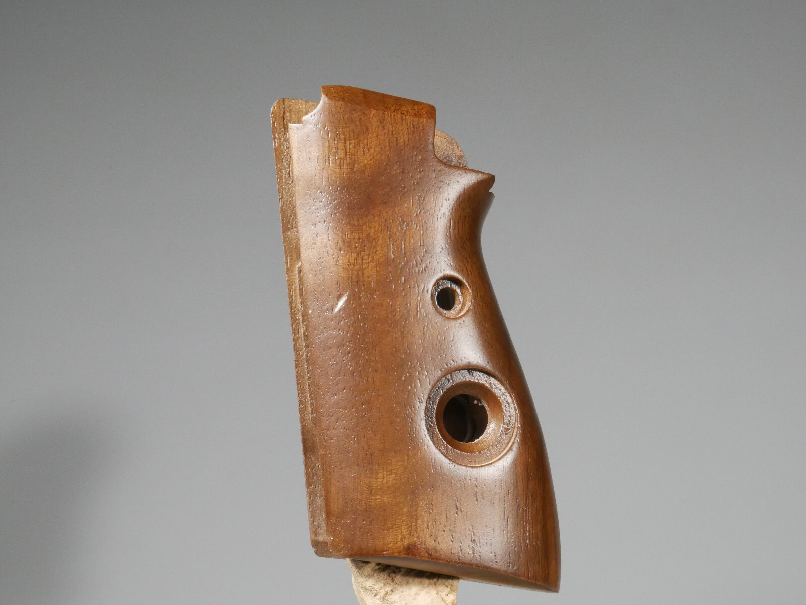 CUSTOM, HAND MADE WALNUT BERETTA MODEL 76 and 101-102  GRIPS "SMOOTH"