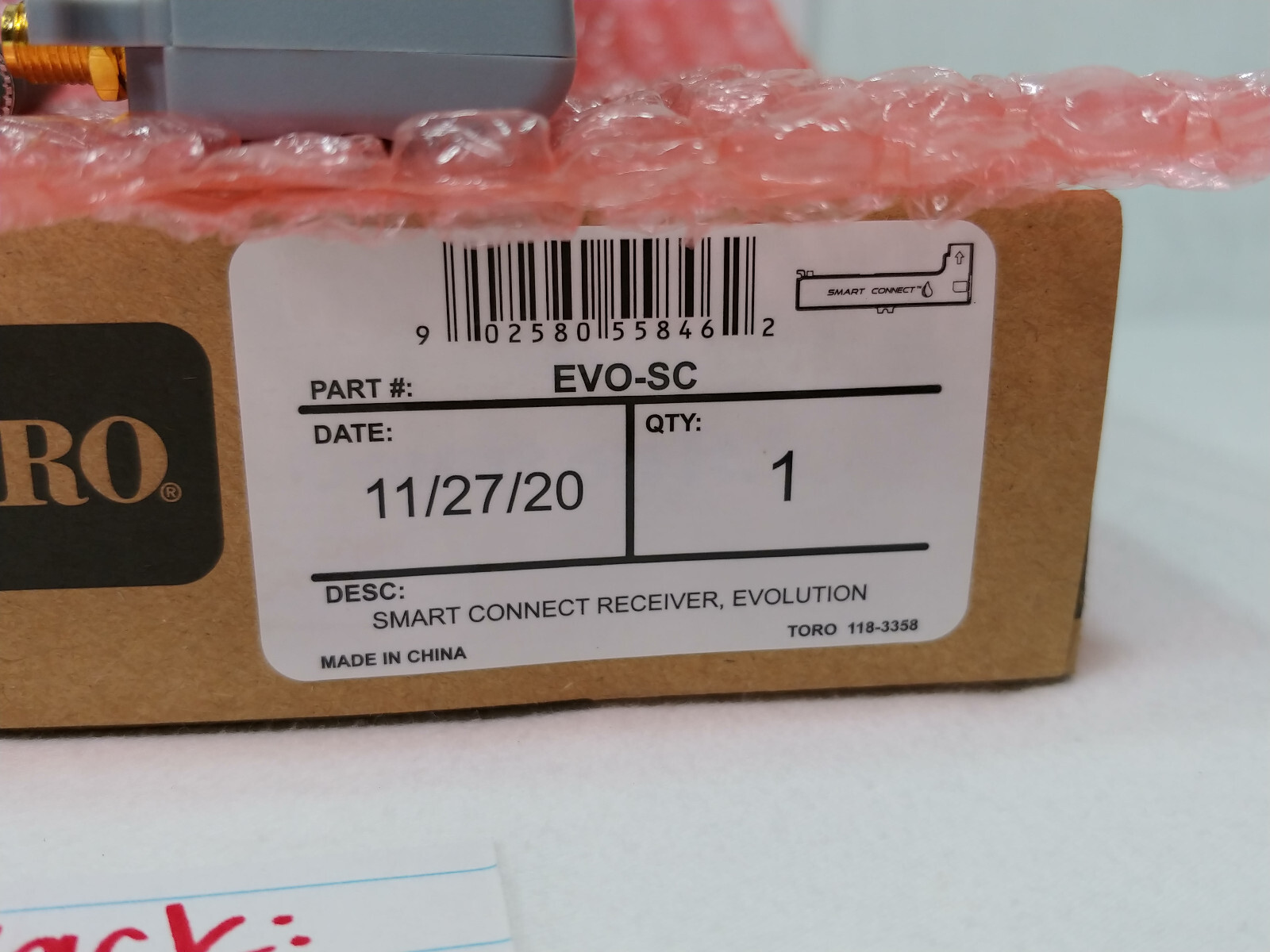 Toro EVO-SC Evolution Smart Connect Plug-In Receiver New-Old Stock