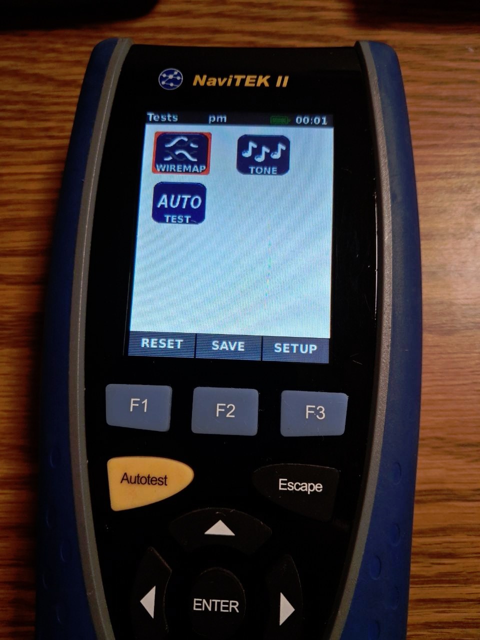 Trend Networks NaviTEK ll PLUS Network Cable Tester Wiremapping Copper/Fibre