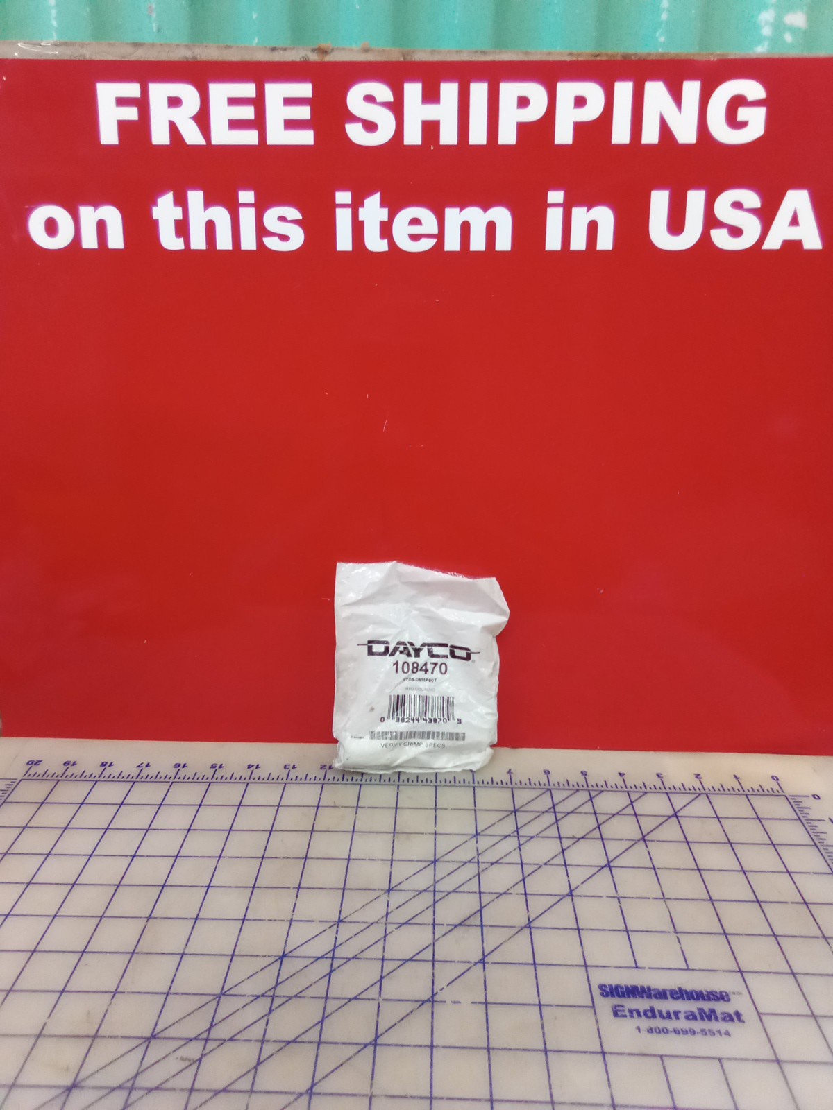 Dayco Hydraulic Coupling 108470, New Old Stock, Free Shipping