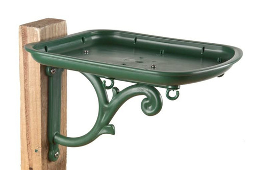Outdoors Bird Feeder - Tray for Wild Birds and Squirrels Outside -...