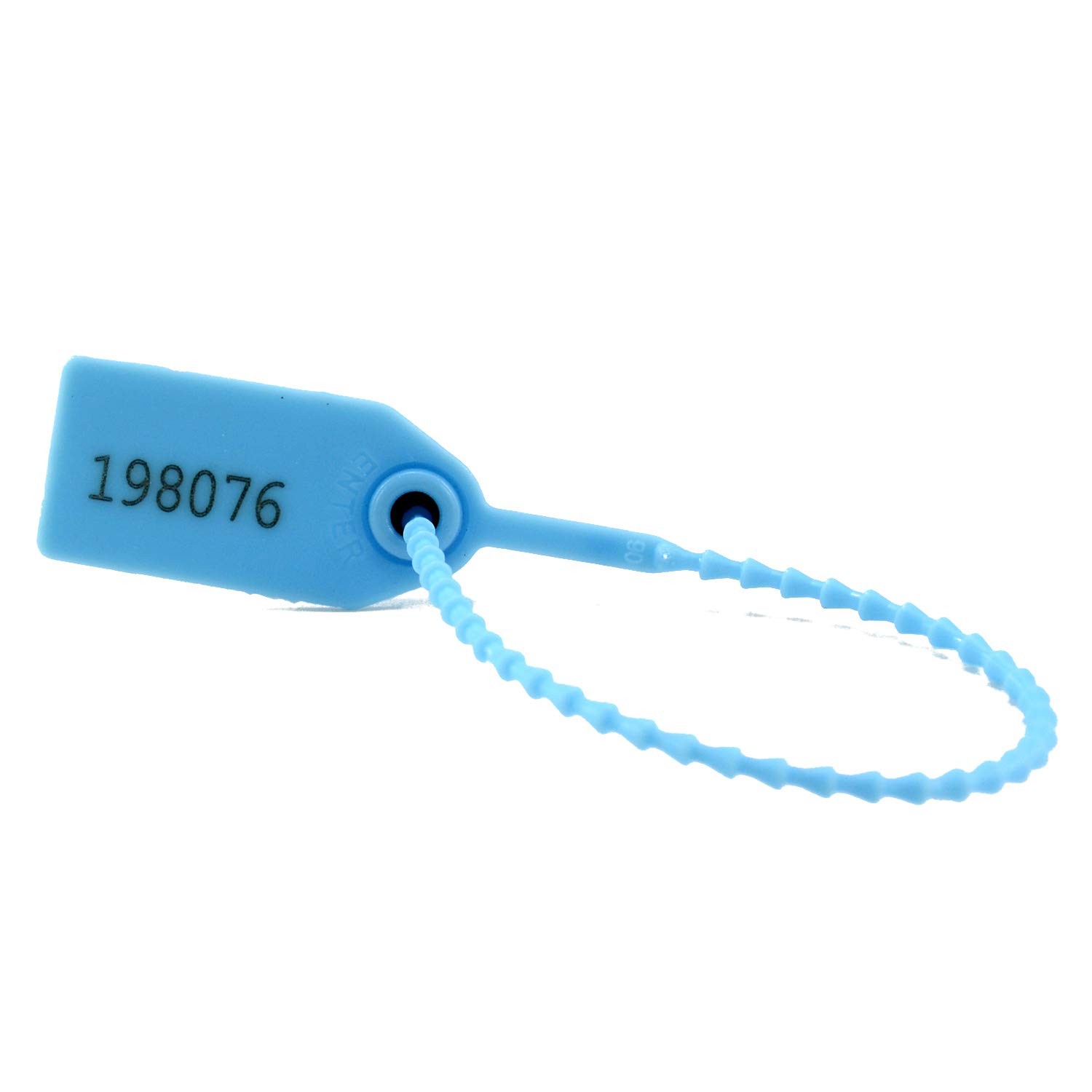 100 Numbered Plastic Tamper Seals Self Locking Security Tags Zip Ties Label f...