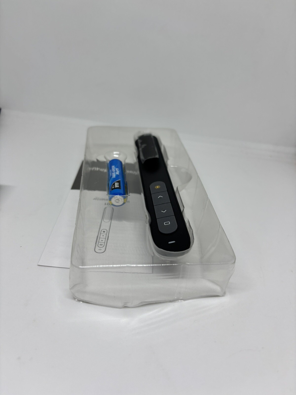 DinoFire Wireless Presenter Pointer Slide Advancer Black