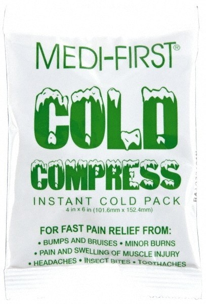 Medi-First Disposable Instant Cold Compress  4" x 6" - 1 Each
