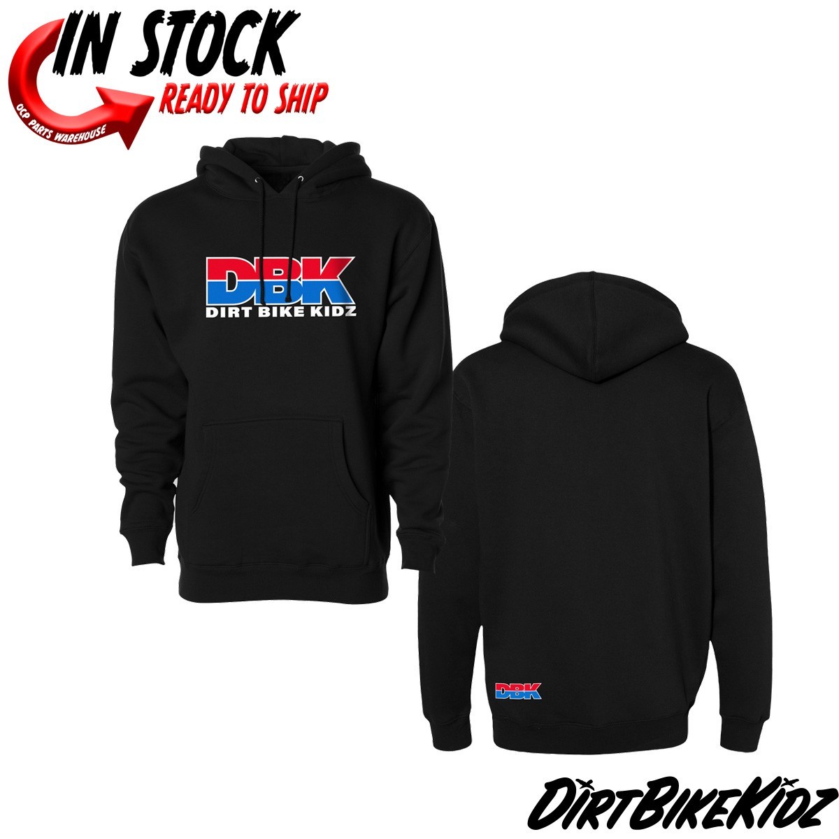 NEW! DBK RIDE DBK HOODIE MOTOCROSS OFFROAD - PICK SIZE