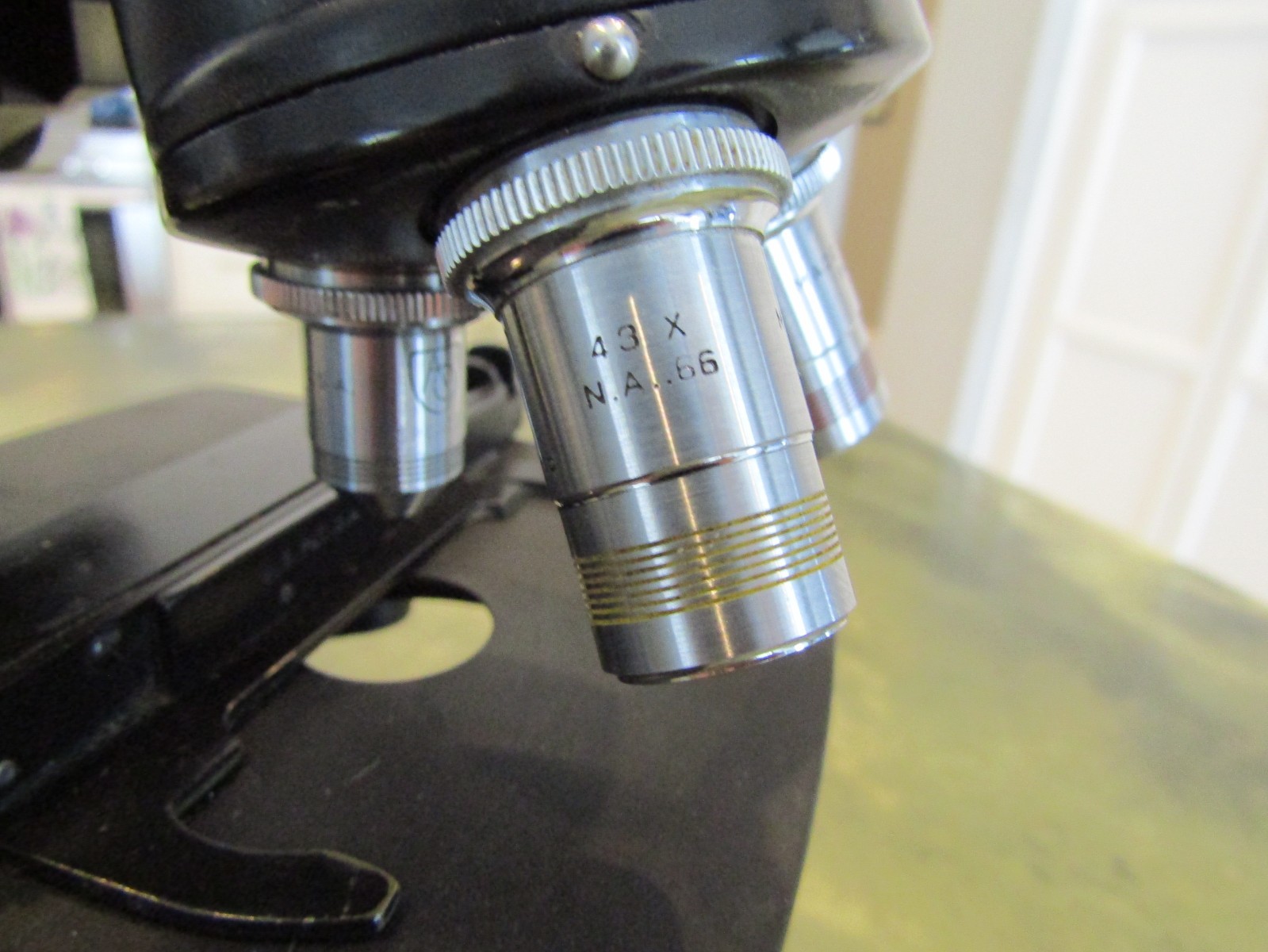 Vintage Rare AO American Optical Spencer Brite-Line Haemacytometer Microscope