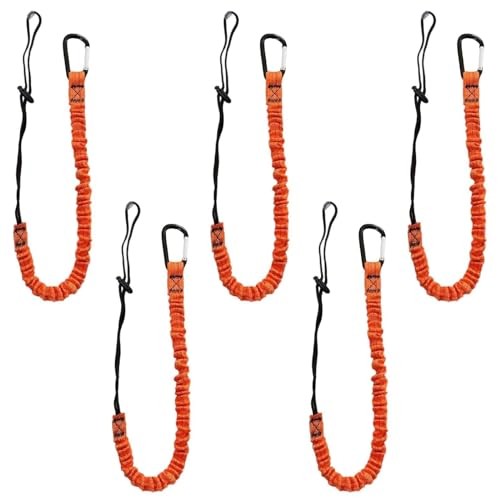 Tool Lanyard with Buckle Strap 5Pcs, 31.5 "-43.3" Extendable Length Tool 5 pack